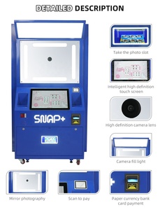 Servizi professionali JLJ grande schermo auto-operata istantanea <span class=keywords><strong>foto</strong></span> della cabina di identità della cabina con immagine - Product Image 4