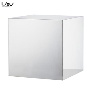 Thiết Kế Hiện Đại Thời Trang <span class=keywords><strong>Cube</strong></span> Acrylic Phòng Khách Nhỏ Bên Bảng Gương Hình Dạng Vuông Sáng Tạo Bistro Biệt Thự Khách Sạn Bàn Cà Phê - Product Image 4