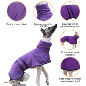 Pull en polaire extensible et moelleux, coupe-vent, chaud, personnalisé, fournisseur, chien <span class=keywords><strong>lévrier</strong></span>, design personnalisé, <span class=keywords><strong>manteau</strong></span> Love My <span class=keywords><strong>Whippet</strong></span> - Product Image 2