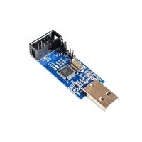 3.3V/5V 51 AVR Programmer Atmega8 USB ISP USBASP Downloader Kabel Unduh USBISP