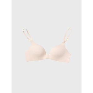 Bralette femmina senza filo A/B/C/D pelle comoda A forma di coppa triangolare morbida in poliammide funzione Push-up anteriore regolabile - Product Image 1