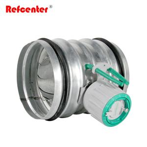 Amortiguador giratorio de acero galvanizado, control de volumen, sistema <span class=keywords><strong>HVAC</strong></span>, precio competitivo - Product Image 2