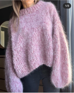 Cardigan Lavorato a Maglia con Collo Tondo e Maniche Lunghe per Donna, Personalizzabile OEM ODM - Product Image 4