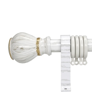 Thanh Treo Rèm Cửa Sổ Bằng Gỗ Sồi, Thanh Treo Rèm Cửa Sổ Bằng Gỗ Sồi, Vân Nhôm, Dài 28Mm - Product Image 2