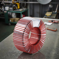 Hongxi fabrique un transformateur toroïdal tout cuivre monophasé de type sec 200W 200VA 50/60Hz industriel isolé de type anneau