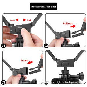Correa de Cuello con Soporte para OSMO Action Insta360 (12 Piezas), con Logotipo Impreso, para Cámaras DSLR Deportivas, Teléfonos Móviles y Ciclismo - Product Image 5