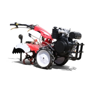 Motoculteur rotatif multifonctionnel <span class=keywords><strong>à</strong></span> main Verger Terre arable Rotavator Agriculture Manuel Weeder Hoe Ridging Machine - Product Image 5