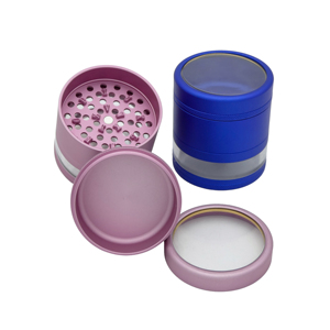 Molinillo de Hierbas y Especias de Aleación de Aluminio de 4 Capas, 63mm, Diseño de Alfabeto, Logotipo Personalizado, Accesorios para Fumar para Tiendas de Artículos para Fumadores - Product Image 5