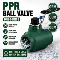 Vanne à boisseau sphérique en laiton chromé avec joint PTFE et écrou en acier inoxydable SS304 pour conduite de chauffage à eau chaude, personnalisable (OBM, OEM, ODM)