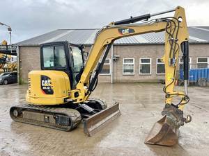 Excavadora de orugas mini Caterpillar Cat 305.5E2 de 8 toneladas usada de fábrica, máquina de bajo precio en venta en Shanghái - Product Image 5