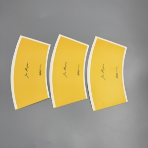 Ventilateur de tasse en papier enduit de PE simple et double face, 150-320 g/m², en pâte de bois, pour usine chinoise - Product Image 6