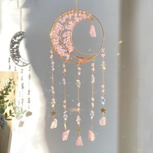 Coloré pierre concassée capteur <span class=keywords><strong>de</strong></span> lumière du soleil naturel rose artisanat cristal cadeau créatif haut <span class=keywords><strong>de</strong></span> gamme Souvenir Festival cadeau - Product Image 4