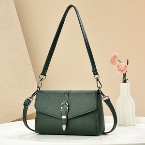 Bolso de Hombro Cuadrado Pequeño para Mujer An Ru Shi, Bolso Bandolera Marrón, Bolso Tote Compacto para Uso Diario, Invierno 2025 - Product Image 2