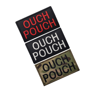 آلة العرض شارات التطريز الإنجليزية حرف أوتش الحقيبة بقع حلقة هوك - Product Image 1