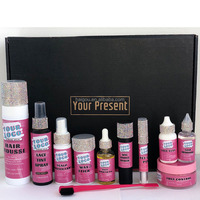 Colle de Perruque Imperméable en Gros, Cire Coiffante Adhésive pour Cheveux, Cire en Bâton Fixation Forte, Contrôle des Bords, Colle pour Toupet, Dissolvant de Bande de Dentelle