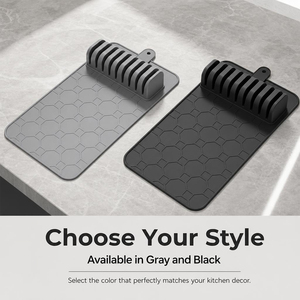 BEI ZHUO Versatile Detachable Design Silicone Knife Storage Mat <b>Heat</b> Resistant Non Slip Silicone Mat for Kitchen Wholesale - Product Image 4
