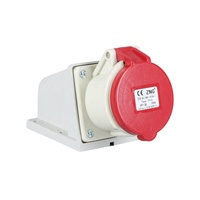 Prise murale industrielle IP44 4 broches 400V 32A IEC60309 Prise électrique