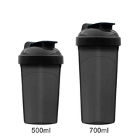 Toptan Plastik Protein Shaker Şişeleri BPA İçermez Spor Salonu Karıştırıcı Bardakları Fabrika Direkt Satışı Özel Logo ile