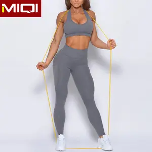 Hot Sale Sportswear Top, New Fitness Outer Wear Bra Set Quick-Drying Gym Sets High Waisted Legging And Sports Bras/