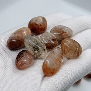 Vente en gros de Quartz Phantom multicouche [boho] très demandé, pierre décorative pour l'attraction de richesse, pierre brute sculptée et pierre concassée - Product Image 1