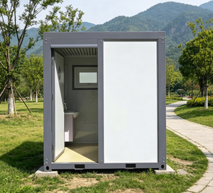 Installations de douche portables complètes, conteneur à usage public, toilettes mobiles pour spectacles en plein air et concerts - Product Image 1