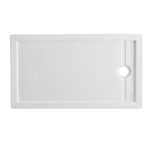 Receveur de douche rectangulaire Kepler 70 x 170 cm H. 6 pour salles de bain avec drain - Product Image 1