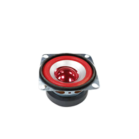 Cône coloré carré de 52mm pour haut-parleur Bluetooth pour PC et radio 45mm grand aimant 4 Ω 5W gamme complète avec puissance nominale de 3W pour