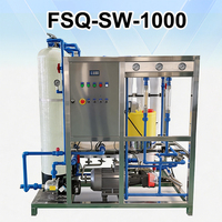 Système de traitement d'eau industrielle par osmose inverse nouvelle génération, dispositif portable de dessalement d'eau de mer