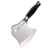 Couteau de boucher de cuisine épaissi, couteau à désosser multifonctionnel, hache à découper