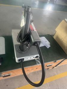 Machine de marquage laser à fibre optique portable de bureau 50W, refroidissement par air, pour acier au carbone, acier inoxydable, aluminium, plastique, acrylique, usage domestique - Product Image 2