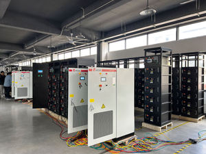 แบตเตอรี่ Lifepo4 แรงดันปานกลาง 500Ah 1000AH 96V 192V ขายส่ง 50KWH 100KWH 200KWH พร้อม BMS และหน้าจอ LCD - Product Image 4