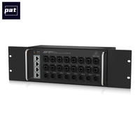 Boîtier de scène Behringer SD16 I/O avec 16 préamplis Midas télécommandables, 8 sorties réseau AES50
