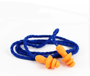 ที่อุดหูซิลิโคนนุ่มและยืดหยุ่นเป็นมิตรกับสิ่งแวดล้อมป้องกันหูพร้อมสาย - Product Image 6