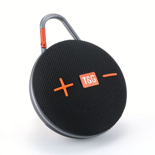 Wireless Mini BT Speaker Strap Waterproof Clip-On Design for Sports Parties Outdoors