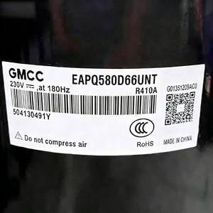 Compresseur à inversion DC ATQ480Y1UNT 24 V Scroll pour remplacement de climatiseur central - Product Image 5