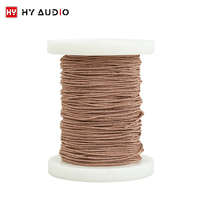 Fil de cuivre auto-adhésif HY AUDIO pour bobine vocale, 12 brins, fil de cuivre pour haut-parleur, fil d'enroulement de bobine vocale