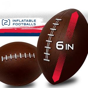 51IN <b>Inflatable</b> Football Toss <b>Game</b>, Kids Outdoor Indoor Throwing Target with 2 Balls, Portable Carnival Party Yard <b>Game</b> - Product Image 3