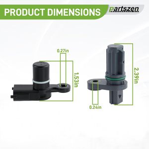 Partszen Camshaft Crankshaft Position Sensor 12615371 12615626 for Buick Cadillac GMC - Product Image 4