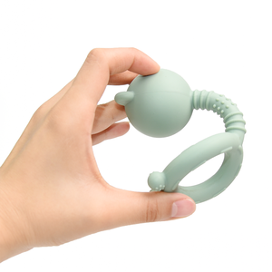 Oem Anneau de dentition écologique en silicone avec ourson Hochets en silicone pour bébé Jouets de 6 à 12 mois Hochets pour bébé Jouet souple unisexe - Product Image 5