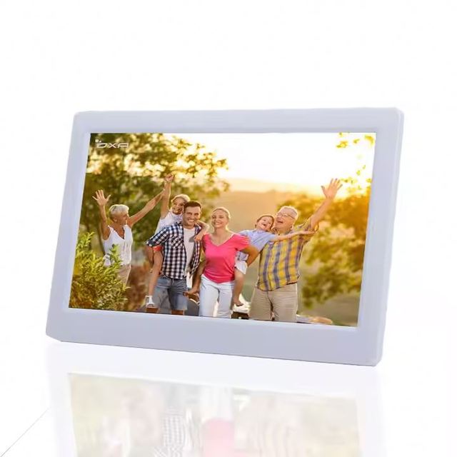 Pros Digital Photo Frame Screen Digital Picture Frame With Remote Control Music Video Clock Calender Functions