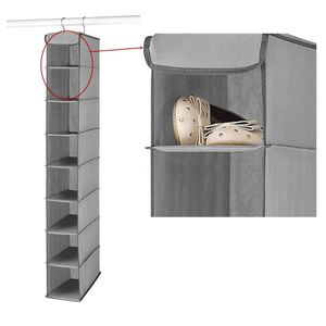 Hot Sale Household Storage Organizer Foldable Hanging Fabric Non-woven Box 10 Pair Shoe <b>Shelf</b> - Product Image 4