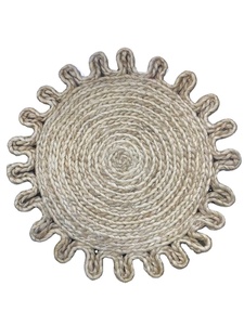 Nouveaux Tapis Modernes en Jute Tressé Faits Main de Haute Qualité 2026, Napperons Traditionnels Jacquard Tissés pour la Maison - Product Image 5