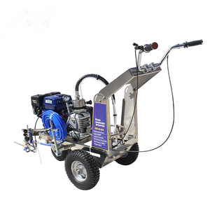 Machine de marquage routier à moteur essence, pulvérisateur de peinture sans air manuel de qualité DIY pour usage industriel - Product Image 4