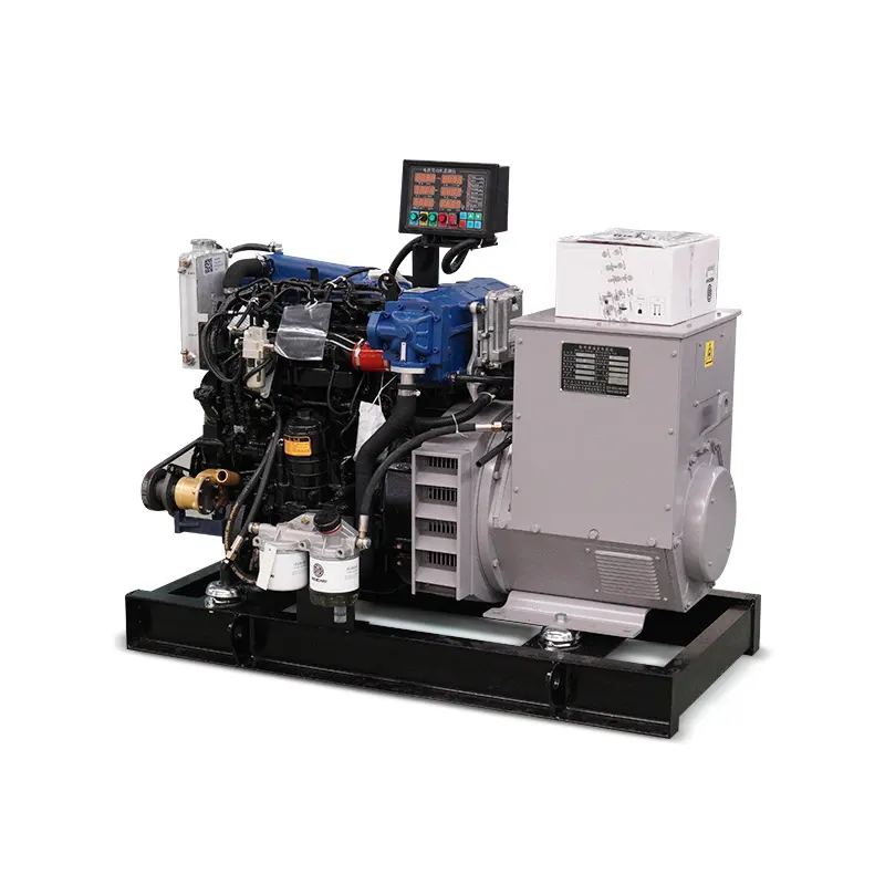 [Marine Use] CCS Certified 75Kva High Quality Fish Boat Use Diesel generator by Cumins 6BT5.9-GM83 60kw Saltwater Cooling System