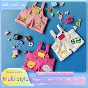 ชุดตุ๊กตาโมลี่น่ารักสามสีแบบข้ามพรมแดน พร้อมสายเอี๊ยมเปลี่ยนได้ สำหรับเด็กอายุ 4-6 ปี ทำจากผ้า - Product Image 2