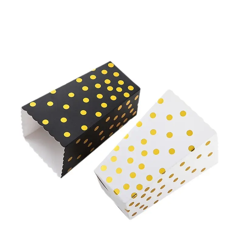Kostenlose proben OEM original fabrik kundenspezifisch umweltfreundlich logo essbar pappe kunstpapier popcorn box behälter