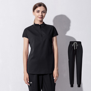 Uniforme de Enfermera de Alta Calidad con Logotipo Personalizado, Conjuntos de <span class=keywords><strong>Uniformes</strong></span> Médicos para Mujer, <span class=keywords><strong>Uniformes</strong></span> de Hospital Ajustados, Conjunto de Dos Piezas - Product Image 1