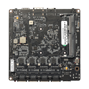 Fanless มินิพีซี N4000 J4125 โปรเซสเซอร์ DDR4 4USB M2 HD จอแสดงผล VGA <span class=keywords><strong>4</strong></span> Ethernet LAN Win10 ไฟร์วอลล์เราเตอร์ <span class=keywords><strong>Linux</strong></span> คอมพิวเตอร์ขนาดเล็ก - Product Image 5