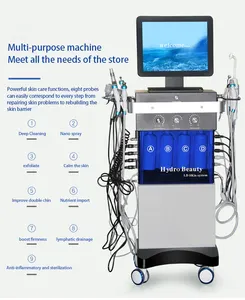 2023最新の14 in1ハイドラマイクロダーマブレーションフェイシャルマシンHydrofacials Aqua Peel Hydrofacials Machine Beauty Equipment