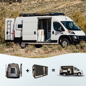 Kit de conversion de fourgonnette Mercedes Sprinter RV Mini 4x4 avec sièges, canapé-lit <span class=keywords><strong>pliable</strong></span> en alliage d'aluminium et toilettes portables - Product Image 1
